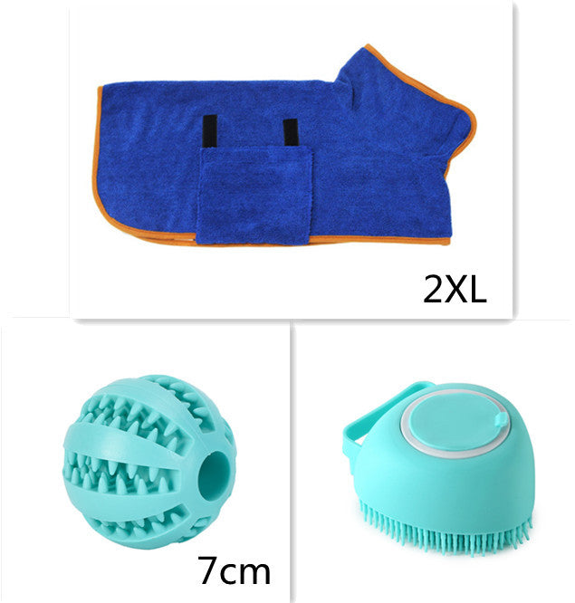 Silicone Dog Bath Massage Gloves Brush Pet Cat Bathroom Cleaning Tool Comb Brush For Dog Can Pour Shampoo