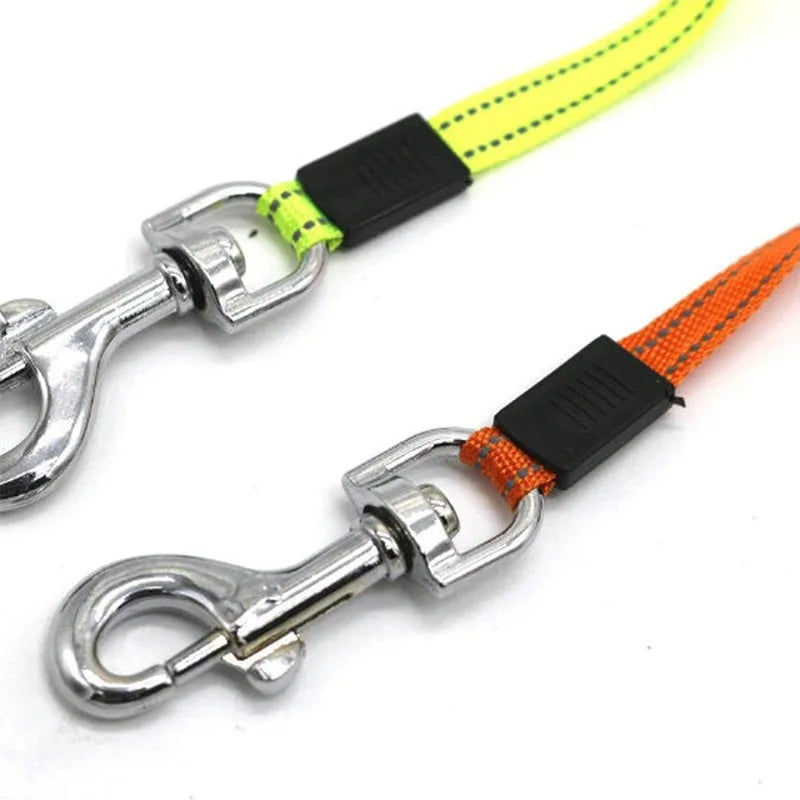 3M Double Long Multifunctional Dog Led Leash Waterproof Tangle Free Rope Retractable Dog Leash with Light